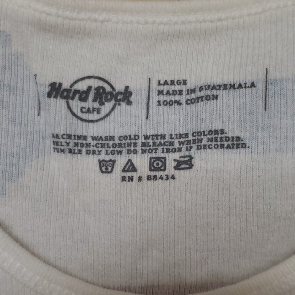 Hard Rock Cafe Hotel White Tank Skull - Picture 6 of 6